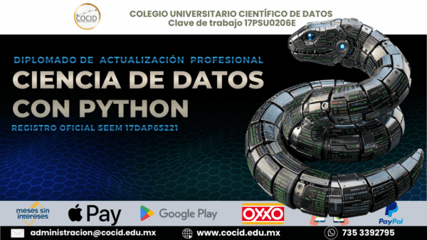 Diplomado Ciencia De Datos Con Python | Colegio Universitario ...